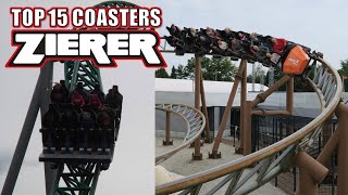 Top 15 Roller Coasters by Zierer [upl. by Asli]