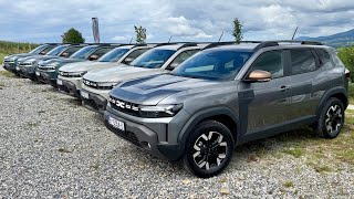 DACIA DUSTER different SPECS  JOURNEY vs EXTREME 4X2 vs 4X4 exterior amp interior [upl. by Reisfield]