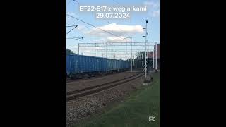 et22 pkpcargo lk274 pkp świebodzice byk kolej [upl. by Ahsiekin]