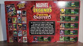 ToyBiz Sinister Six Box Set Full Box Review [upl. by Nrek]