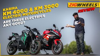 Kabira KM 4000 amp KM 3000 Electric Motorcycles First Ride Review  Are These Any Good [upl. by Oht227]