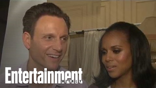 Scandal Stars Kerry Washington amp Tony Goldwyn Take A US History Test  Entertainment Weekly [upl. by Ocinemod]