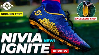 For Every Football Player   New Nivia Ignite Football Shoes Review [upl. by Oirramed192]