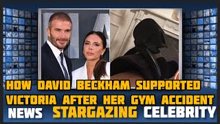 How David Beckham Supported Victoria After Her Gym Accident [upl. by Erbas]