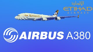 Minecraft Etihad Airways Airbus A380 [upl. by Ailed]