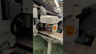 Bullmer Auto Spreading Machine KW 200S19 Testing after repair [upl. by Arni144]