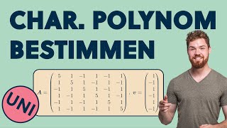 LINA PRÜFUNG Charakteristisches Polynom einer 6x6 Matrix bestimmen über geometrische Vielfachheiten [upl. by Mcgurn936]