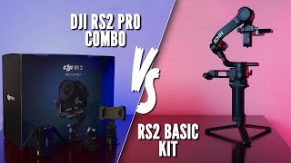 DJI RS2 Pro Combo vs Basic RS2 Kit  Which Should YOU Buy [upl. by Lennahc]