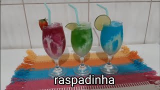 Raspadinha de gelo e xarope l raspado mexico [upl. by Tnecillim389]