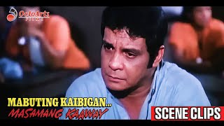 MABUTING KAIBIGAN MASAMANG KAAWAY 1991  SCENE CLIPS 1  Fernando Poe Jr Vic Vargas [upl. by Dnama]