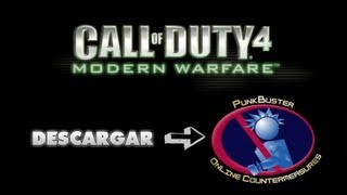 CoD4 PC  Como Descargar el PunkBuster para jugar a los Promod [upl. by Damiano723]