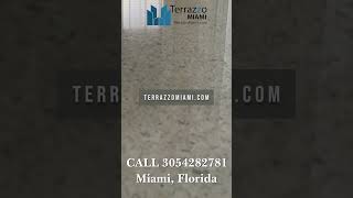 Terrazzo Floor Cleaning amp Polishing Service In Miami Florida [upl. by Verdha407]