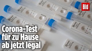 Virologe über CoronaSchnelltest So sicher ist der Selbsttest [upl. by Alyt13]