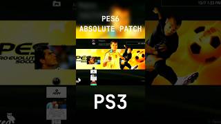 PES 6 ABSOLUTE PATCH PS3 PKG pkg futbol ps3 pes pes6 [upl. by Nedle]