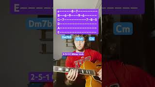 Master This Minor Jazz Lick jazz jazzlicks jazzlines [upl. by Anairuy]