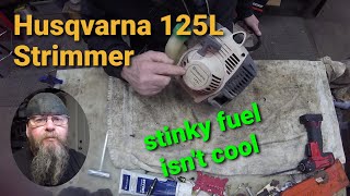 Husqvarna 125L Strimmer Wont Start [upl. by Initof525]