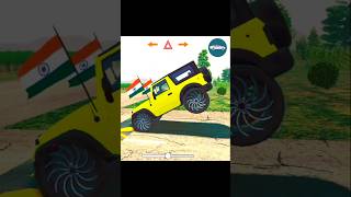 Modified Mahindra Thar Car Games Indian Cars Gadi Wala Game  Car Game Android Gameplay shorts [upl. by Okime]