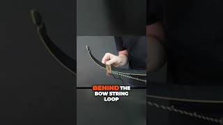 Master the Art of Bow Stringing  String and Unstring in Seconds [upl. by Airemat]