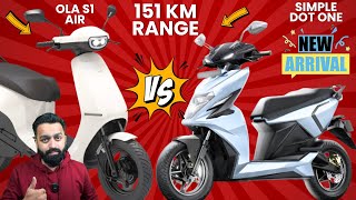 2023 Ola S1 Air Vs Simple Dot One Electric Scooter  PVJ Educational [upl. by Nosaj]