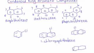 130 Polycyclic Aromatic Compounds Naphthalene Anthracene amp Phenanthrene [upl. by Treblih]