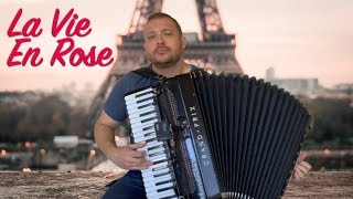 La Vie En Rose Accordion Cover  Accordéon La Vie En Rose [upl. by Tedric612]