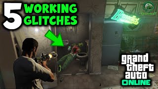 GTA Online  5 Working Glitches 2 [upl. by Hanikehs]