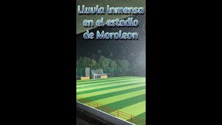 Lluvia inmensa en estadio de Moroleon ASMR Rain and Thunder [upl. by Astrea]