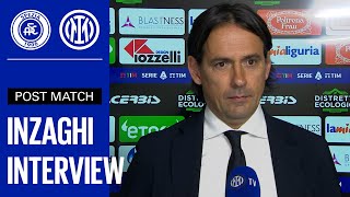 SPEZIA 13 INTER 🎉  INZAGHI EXCLUSIVE INTERVIEW SUB ENG 🎙️⚫🔵 [upl. by Anirret]