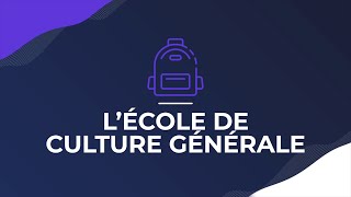 LEcole de Culture Générale ECG à Genève [upl. by Annaerb]