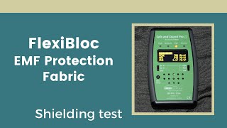 FlexiBloc EMF Test  Is It Effective Against Radiation [upl. by Anitreb487]