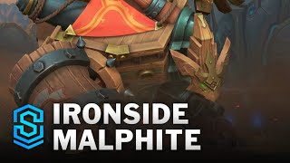 Aganos Malphite Custom Skin Preview  League of Legends [upl. by Prochoras283]