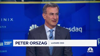 Lazard CEO Peter Orszag It’s in Presidentelect Trump’s interest to have an independent Fed [upl. by Peadar]