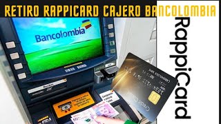 retiro rappicard en cajero bancolombia [upl. by Moshe]