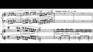 Argerich and Kissin play Lutoslawski  Paganini variations Audio  Sheet music [upl. by Edla]