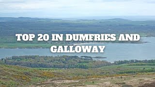 Top 20 Most Populated Settlements in Dumfries and Galloway Scotland [upl. by Bui]