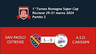 Torneo di Riccione  Partita 2 highlights [upl. by Ellehcim464]