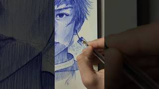 Drawing Tanjiro anime vs realism shorts [upl. by Heater]