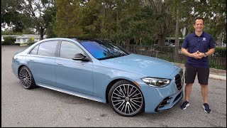 Is the 2023 Mercedes Benz S 580 the KING of full size luxury sedans [upl. by Ynattib]