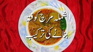 Shimla Mirch Kofta Curry کوفتہ شملہ مرچ Kofta Shimla Mirch Banane Ka Tarika  Capsicum Recipes [upl. by Shaner401]