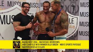 NABBA West 2024  Backstage interviews [upl. by Adnilam]