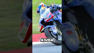 A tecnica que ninguém fala sobre pilotagem curiosidades moto motogp shorts [upl. by Tekcirk]