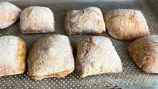 EKŞİ MAYA CİABATTA REÇETESİ Sourdough ciabatta recipe [upl. by Columba]