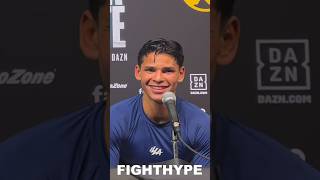 Ryan Garcia CLOWNS his MAYWEATHER SHOULDER ROLL attempt REVEALS what trainer James said about it [upl. by Chuch]