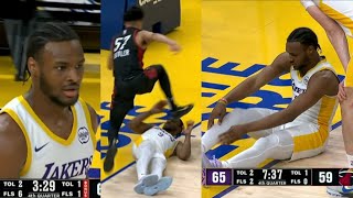 BRONNY JAMES WILD SECOND GAME FULL PLAY amp HIGHLIGHTS VS HEAT 2ND GAME CRAZIEST MOMENTS [upl. by Ailedamla]