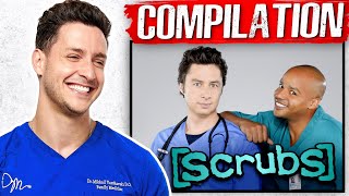 Doctor Mike Reacts To Scrubs  Compilation [upl. by Micheil]