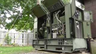 MEP006A Military 60KW GenSet Overview And First Run After Sitting For 3 years [upl. by Va]