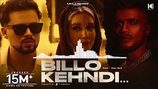 Billo Bagge Billieyan Da Ki Krengi Official sollow reverb Billo Kehndi Kaka Ji  Zayn Saifilofi [upl. by Franchot359]