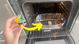 Transform Your Oven Cleaning Routine with Just One Dishwasher Tablet [upl. by Jamesy]