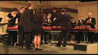 Bohemian Rhapsodyon Handbells Wyoming Seminary College Preparatory School [upl. by Pirri195]