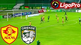 Aucas vs Orense EN VIVO Liga Pro 2024 [upl. by Sirrad]